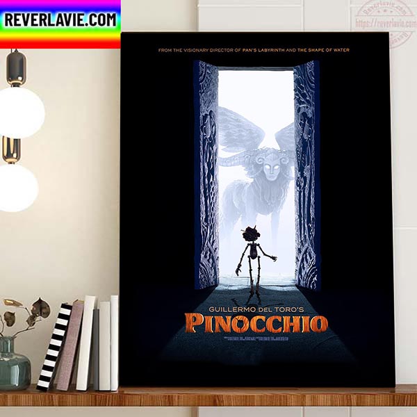 Guillermo Del Toro's Pinocchio New Poster Movie Home Decor Poster Canvas Guillermo Del Toro's Pinocchio New Poster Movie Home Decor Poster Canvas