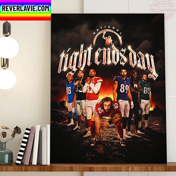 Happy Holidays From Your Favorite Position Group National Tight Ends Day Home Decor Poster Canvas Happy Holidays From Your Favorite Position Group National Tight Ends Day Home Decor Poster Canvas