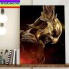 Hawkman Black Adam The Movie DC Comics Home Decor Poster Canvas