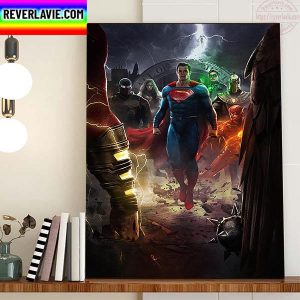 Henry Cavill As Superman Welcome Back Home Decor Poster Canvas