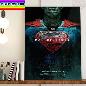HenryCavill As Superman In Man of Steel 2 Home Decor Poster Canvas