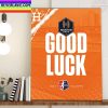 Houston Astros Good Luck To The Houston Dash 2022 NWSL Playoffs Home Decor Poster Canvas