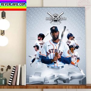 Houston Astros Silver Slugger Award Finalists Home Decor Poster Canvas