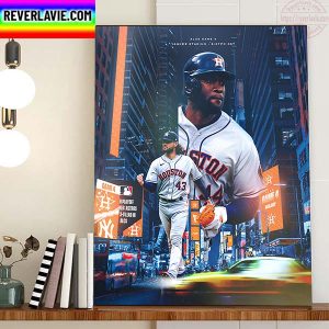 Houston Astros Win ALCS Game 4 In MLB Postseason 2022 Home Decor Poster Canvas