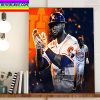 Luis Castillo Starter Game 2 Seattle Mariners In MLB ALDS 2022 Home Decor Poster Canvas
