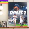 Houston Astros Get The Win In H Town Final Score Home Decor Poster Canvas