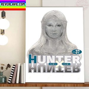 Hunter X Hunter Volume 37 Cover Home Decor Poster Canvas