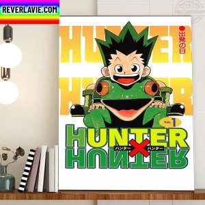 Hunter x Hunter By Yoshihiro Togashi Poster Movie Home Decor Poster Canvas