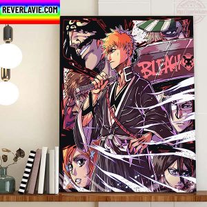Ichigo Kurosaki Bleach Thousand Year Blood War Home Decor Poster Canvas