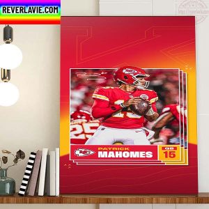 Kansas City Cheifs Patrick Mahomes It Is Wallpaper Wednesday Time Chiefs Kingdom Home Decor Poster Canvas