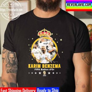 Karim Benzema FIFA Ballon D’Or 2022 Unisex T-Shirt