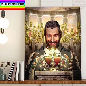 Karim Benzema Real Madrid King Karim Joins The Ballon dOr Club Home Decor Poster Canvas