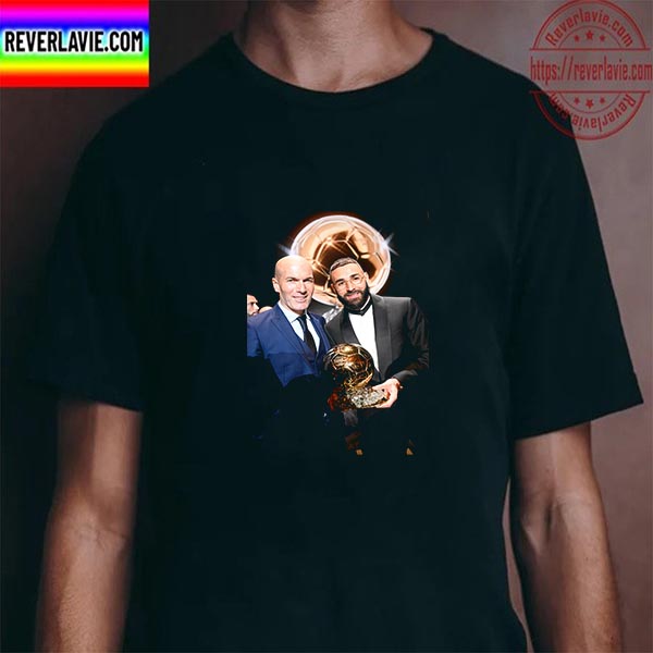 Karim Benzema Vs Zinedine Zidane Are France Player Winner Ballon d'Or Unisex T-Shirt Karim Benzema Vs Zinedine Zidane Are France Player Winner Ballon d'Or Unisex T-Shirt