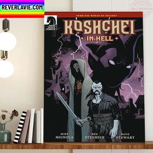 Koshchei In Hell From The World Of Hellboy Home Decor Poster Canvas