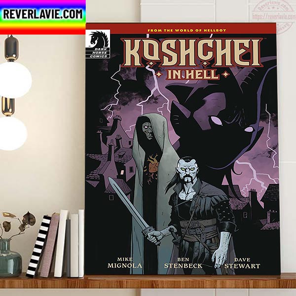 Koshchei In Hell From The World Of Hellboy Home Decor Poster Canvas Koshchei In Hell From The World Of Hellboy Home Decor Poster Canvas