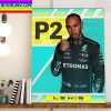 Lewis Hamilton P2 In The USA GP Home Decor Poster Canvas