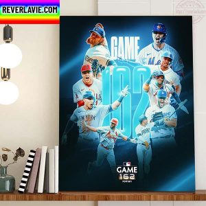 MLB x Roman Game 162 Day Home Decor Poster Canvas