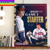 Logan Gilbert of Seattle Mariners Game One Starter MLB ALDS 2022 Home Decor Poster Canvas