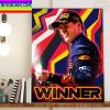 Max Verstappen Is The World Champion Of 2022 Home Docor Poster Canvas