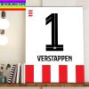Max Verstappen The 2022 F1 World Champion Home Docor Poster Canvas