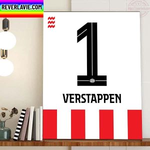 Max Verstappen Is Two Time F1 World Champion Home Docor Poster Canvas