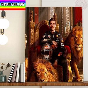 Max Verstappen You Are The F1 World Champion Home Docor Poster Canvas