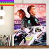 Mercedes AMG PETRONAS F1 Team Is On United States GP Home Decor Poster Canvas