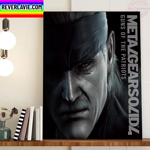 Metal Gear Solid 4 Guns Of The Patriots Home Decor Poster Canvas Metal Gear Solid 4 Guns Of The Patriots Home Decor Poster Canvas