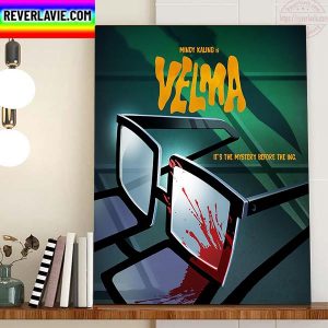 Mindy Kaling Is Velma Its The Mystery Before The Ing Home Decor Poster Canvas