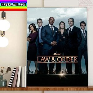 NBC Law And Order Home Decor Poster Canvas