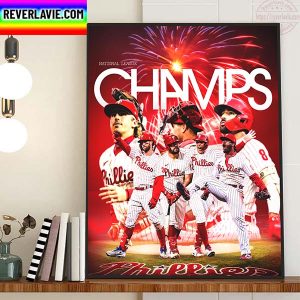 National League MLB The Philadelphia Phillies Have Done It Next Stop World Series Home Decor Poster Canvas