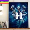 Philadelphia Eagles Fly Eagles Fly Still Undefeated Home Decor Poster Canvas