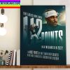 Philadelphia Eagles The Most Points In NFL History Home Decor Poster Canvas