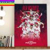 Philadelphia Phillies Are 2022 National League Champions And Headed World Series Home Decor Poster Canvas