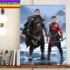 Red Hood Batman Arkham City Happy 11 Years Poster Home Decor Poster Canvas
