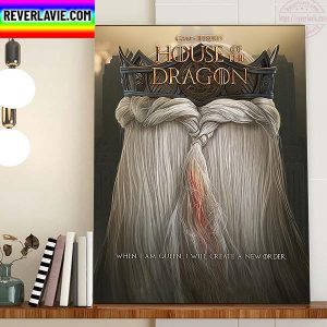 Rhaenyra Fan Art In House Of The Dragon Home Decor Poster Canvas