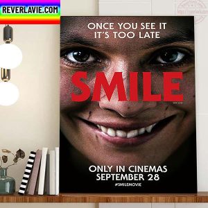SMILE New Poster Movie Home Decor Poster Canvas