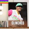 San Diego Padres Clinched MLB Postseason 2022 Home Decor Poster Canvas