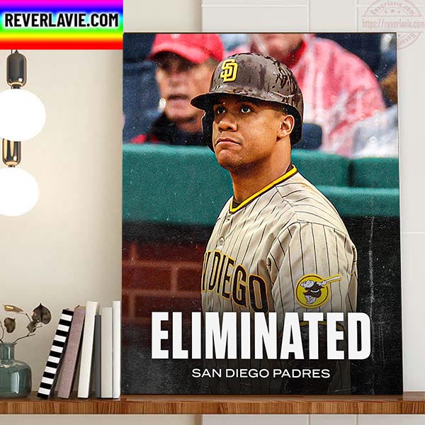 San Diego Padres Eliminated From The MLB Playoffs Home Decor Poster Canvas San Diego Padres Eliminated From The MLB Playoffs Home Decor Poster Canvas