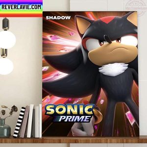 Shadow On Sonic Prime Poster Movie Home Decor Poster Canvas