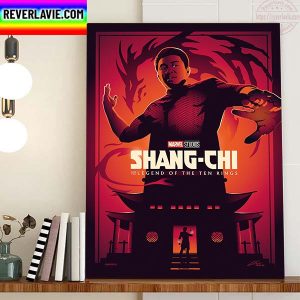 Shang Chi And The Lengend Of The Ten Rings Marvel Studios Home Decor Poster Canvas