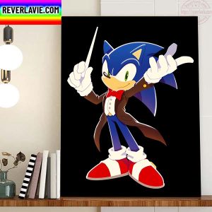Sonic The Hedgehog Sonic Symphony Home Decor Poster Canvas