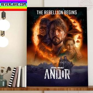 Star Wars Andor The Rebellion Begins Home Decor Poster Canvas