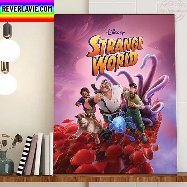 Strange World Of Disney International Poster Home Decor Poster Canvas Strange World Of Disney International Poster Home Decor Poster Canvas
