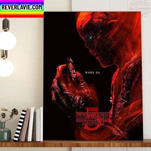 Stranger Things 5 Wake Up Final Season 2024 Home Decor Poster Canvas