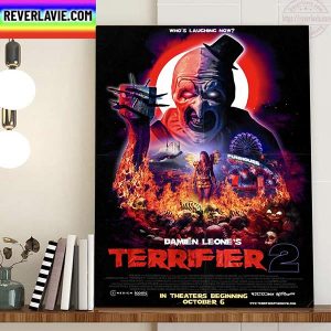 Terrifier 2 Of Damien Leone Home Decor Poster Canvas