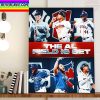 Tampa Bay Rays Clinched MLB Postseason 2022 Home Decor Poster Canvas
