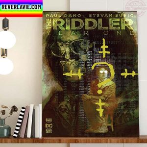 The Batman Prequel Series Riddler Year One Written By Paul Dano Home Decor Poster Canvas