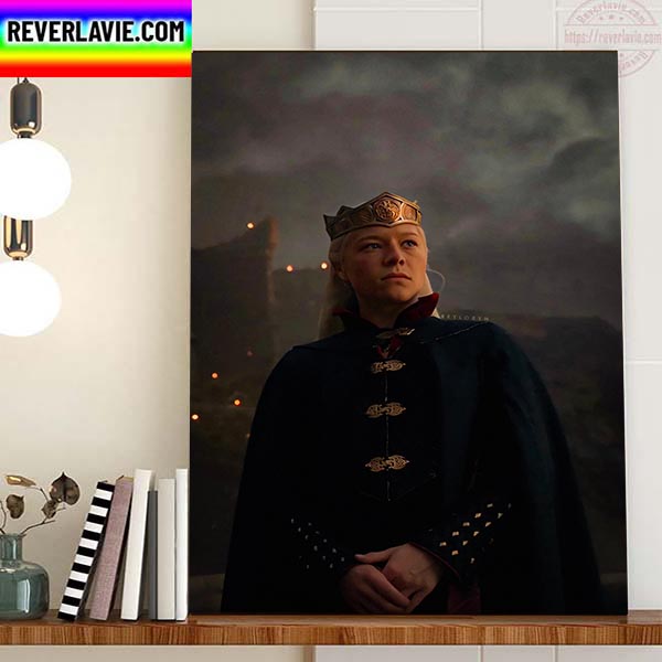 The Black Queen Rhaenyra Targaryen House Of The Dragon 2022 Movie Home Decor Poster Canvas The Black Queen Rhaenyra Targaryen House Of The Dragon 2022 Movie Home Decor Poster Canvas