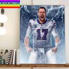 Philadelphia Eagles NFL Team The Gang Stays Undefeated Home Decor Poster Canvas